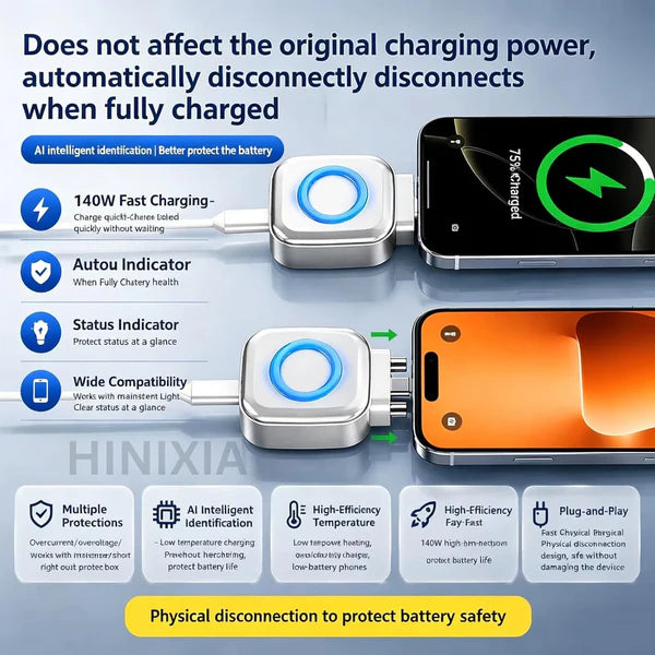Smart Auto Disconnect Fast Charger (Us imported)