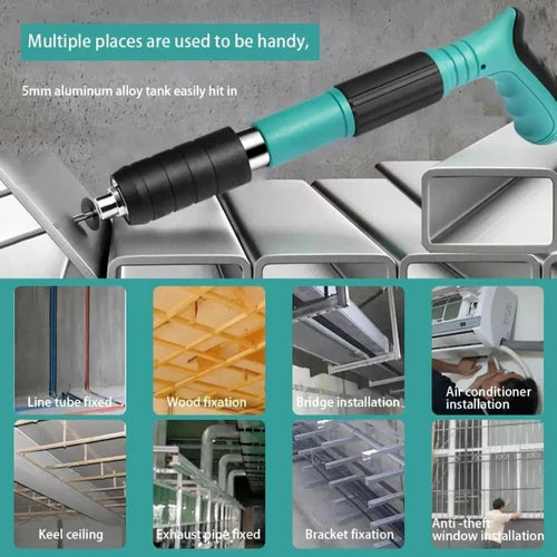 Manual Steel Nail Gun Tool for Wood & Wall Fixing 1