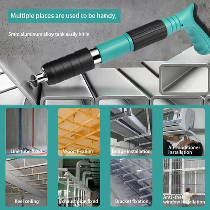Manual Steel Nail Gun Tool for Wood & Wall Fixing 1