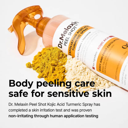 Dr.Melaxin Peel Shot Exfoliating Kojic Acid Turmeric Spray