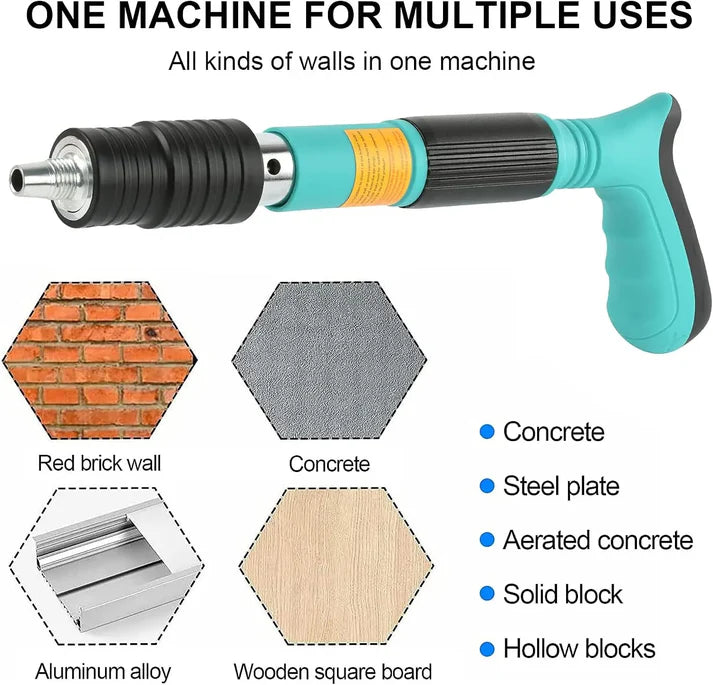 Manual Steel Nail Gun Tool for Wood & Wall Fixing 1