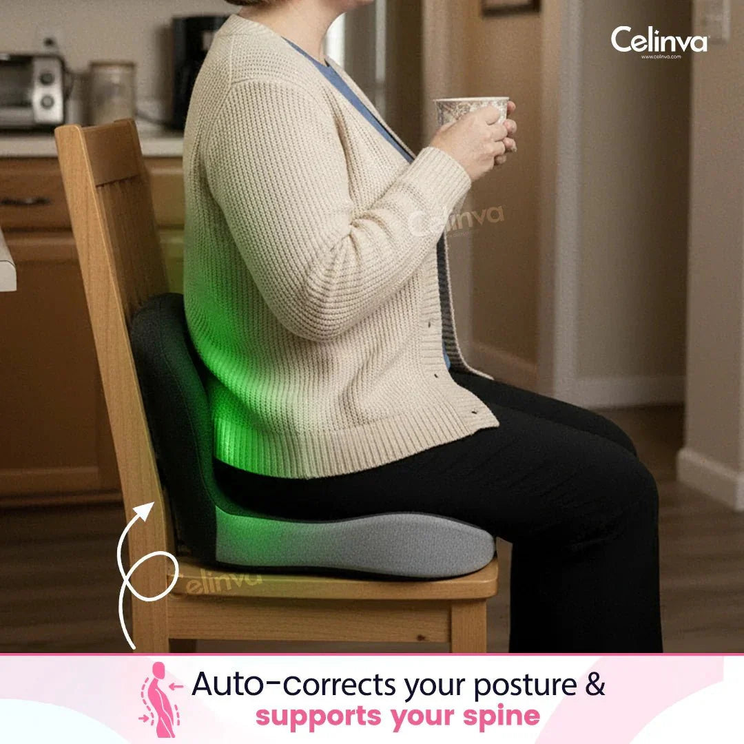 Comfort Posture Correction Chair Seat | Ergonomic Back Support